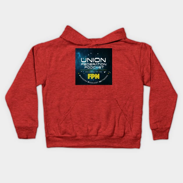 Union Federation Kids Hoodie by Fandom Podcast Network